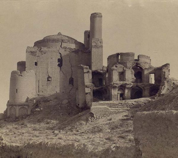 Развалины мечети Аннау. Туркменистан, город Ашхабад (Закаспийская обл.), вторая половина XIX в.