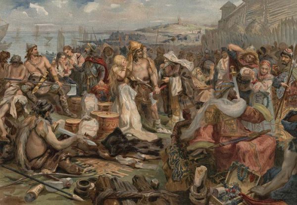 Торг в стране восточных славян (VIII – IX вв.). Иванов С.В. Нач. XX в.
